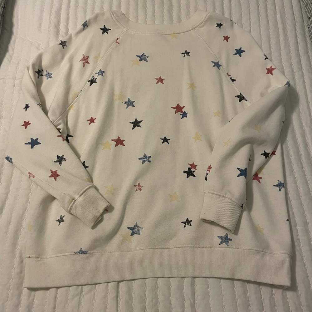 Z supple colorful star pullover.